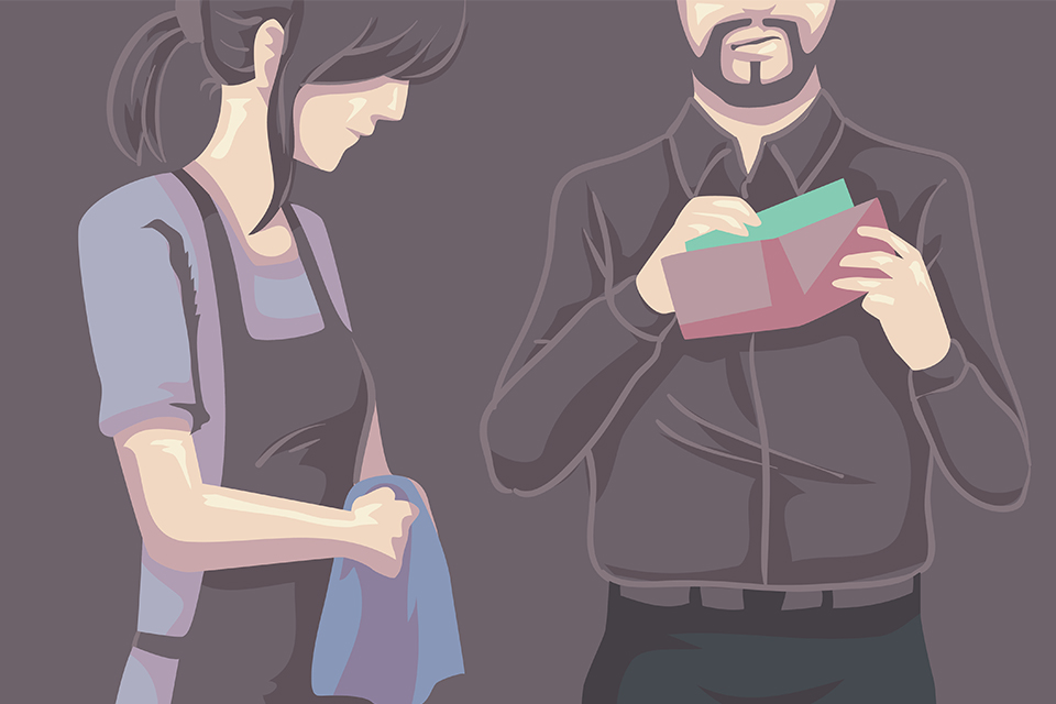 Domestic violence involving financial abuse