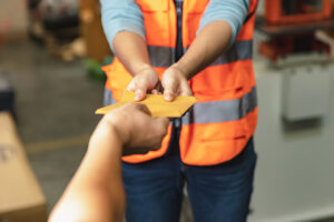 Payment in lieu of notice period must be delivered before termination